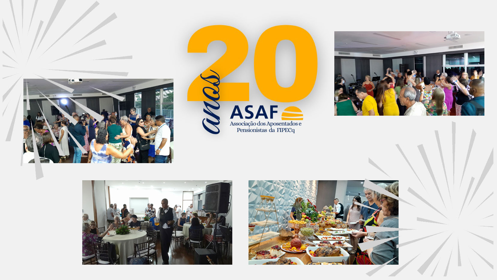 ASAF faz 20 anos e vamos celebrar em 05 de dezembro - ASAF